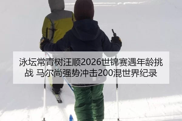 泳坛常青树汪顺2026世锦赛遇年龄挑战 马尔尚强势冲击200混世界纪录